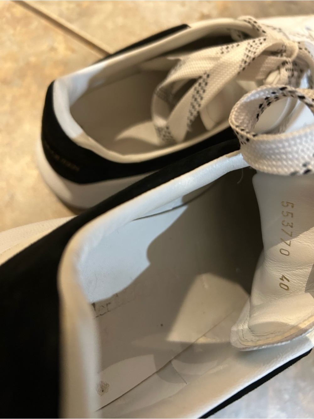Alexander McQueen - McQueen Oversized Sneakers - Sz 40 (10) - Picture 4 of 7